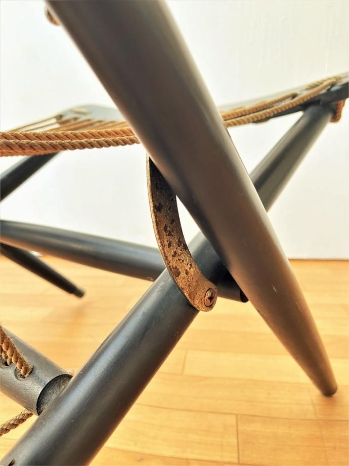 1960's MARUNI社製 ヴィンテージ ロープチェア - アンティーク