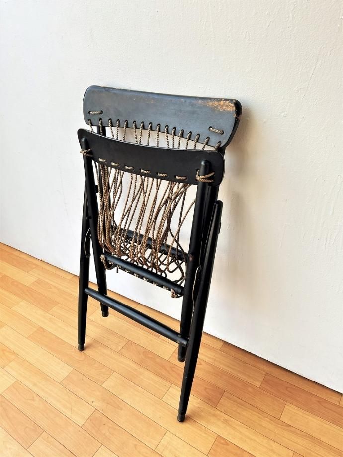 1960's MARUNI社製 ヴィンテージ ロープチェア - アンティーク