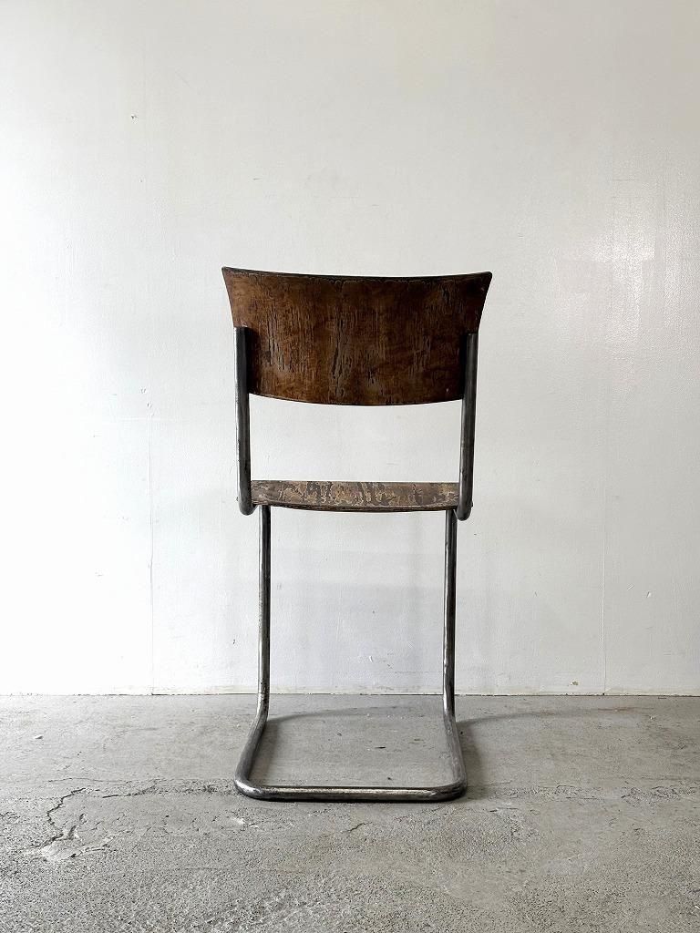 1920-40's ヴィンテージ ウッド カンチレバーチェア - アンティーク