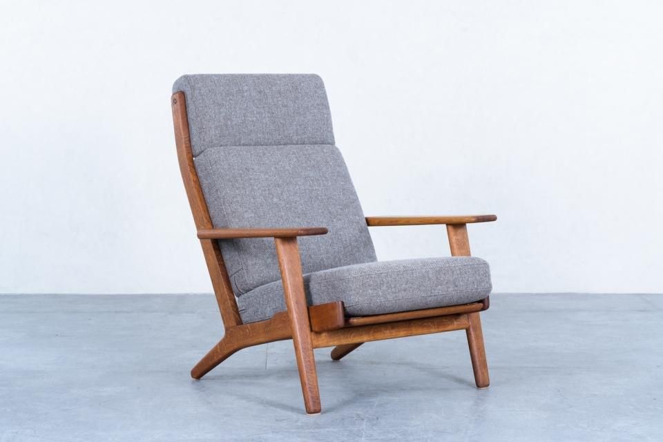 Hans J Wegner GE290A ハイバックソファ オーク | 北欧家具 haluta