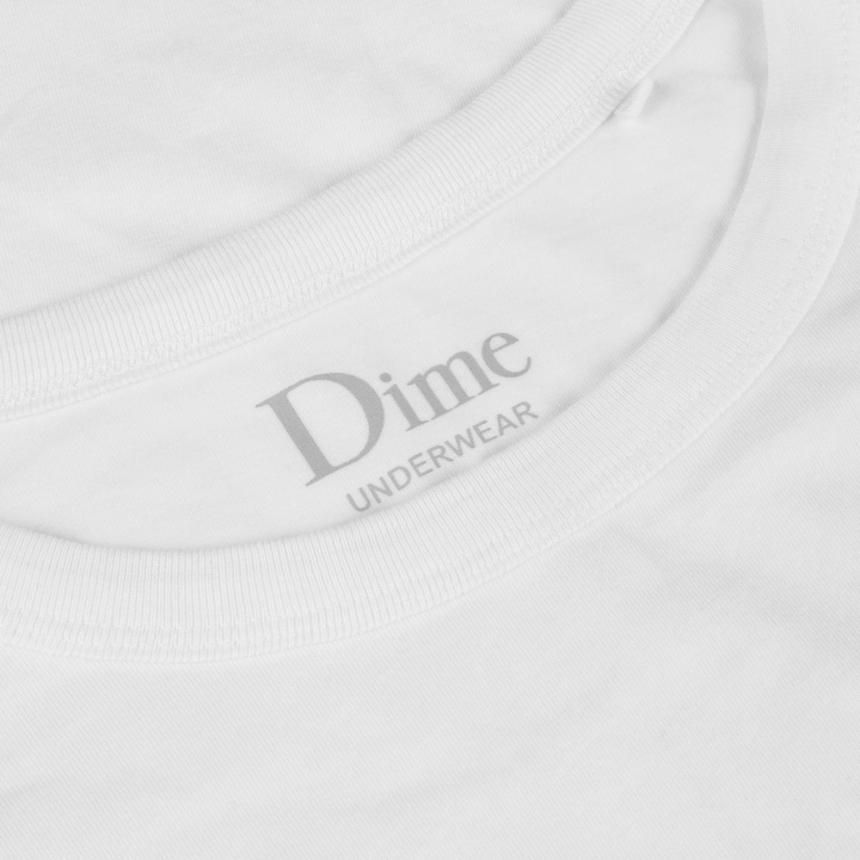 Dime 2 Pack T-Shirts / White (ダイム アンダーウェア Tシャツ / 半袖