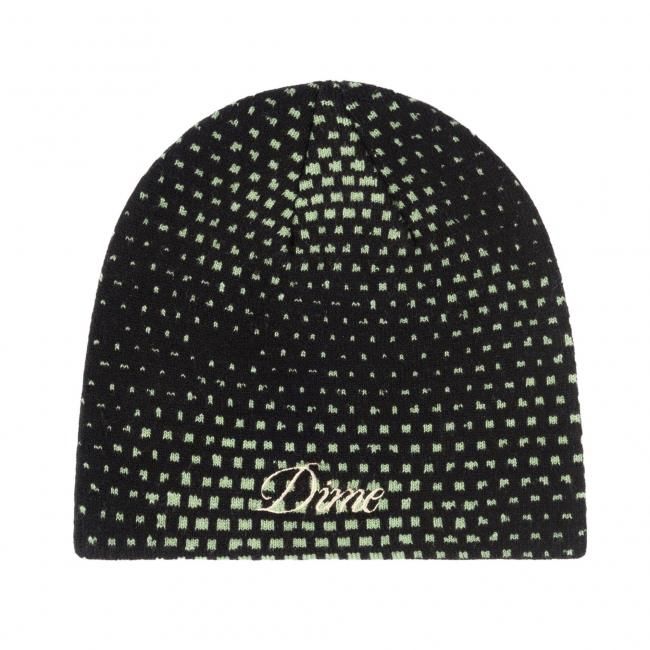 Dime Pixel Skully Beanie / Black (ダイム ニットキャップ/ビーニー