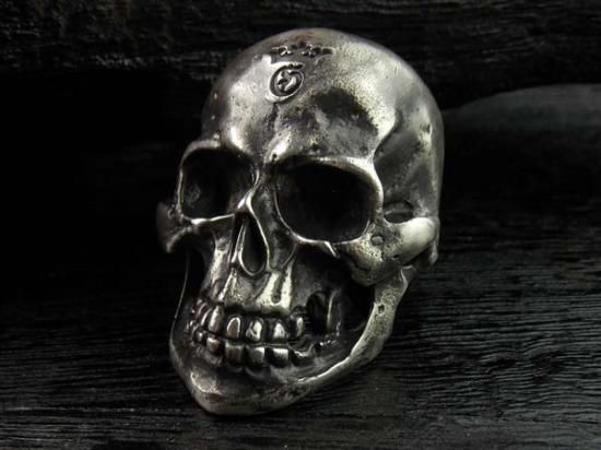 Large Skull Ring with Jaw 2nd generation [R-12] - GABORATORY ATELIER