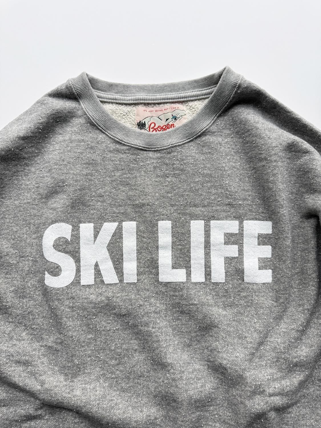SKI LIFE LOOPWHEELED CREW
