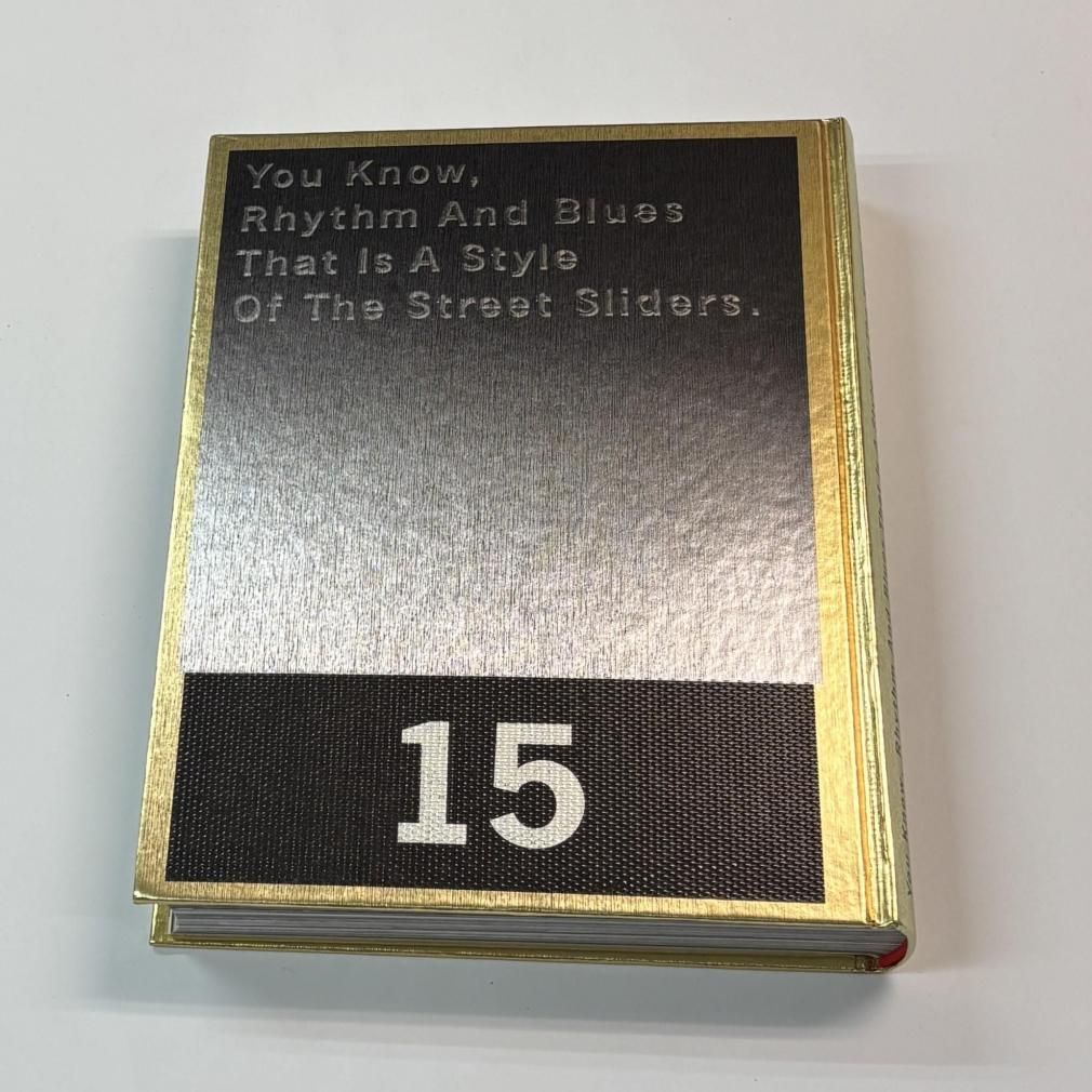 ストリートスライダーズ 15周年記念限定写真集 You Know, Rhythm And
