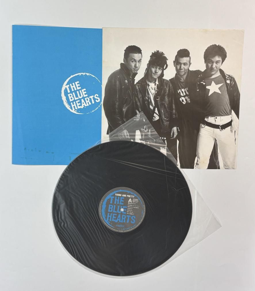 ブルーハーツ レコード THE BLUE HEARTS YOUNG AND PRETTY - ロック