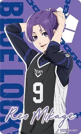 御影玲王(立ち絵)】ブルーロック クリアカードコレクション - トレカ