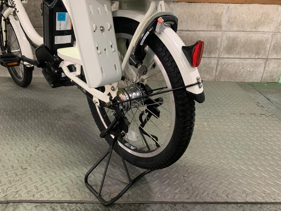 電動自転車 ブリヂストン bikke2 ビッケ2 20インチ 白 12.8ah 2014年頃