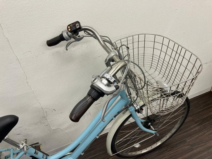 電動自転車 ブリヂストン アシスタステラ 26インチ ライトブルー 6ah