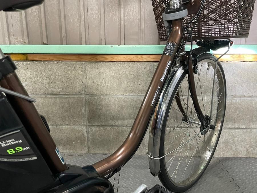 電動自転車 パナソニック ビビDX 26インチ ブラウン 8.9ah 2014年頃