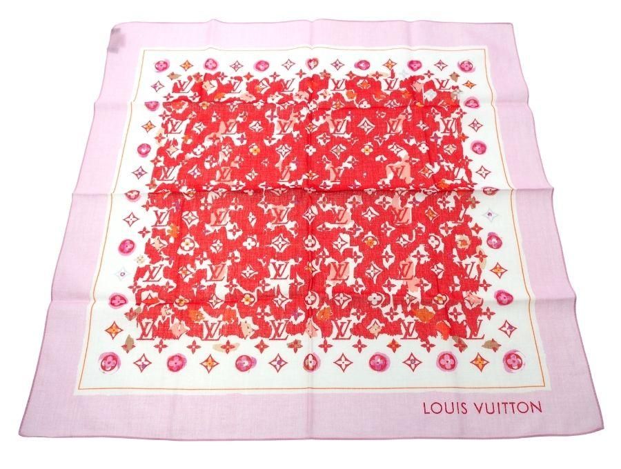 Used 未使用】ルイヴィトン LOUIS VUITTON ブティック 大判ハンカチ