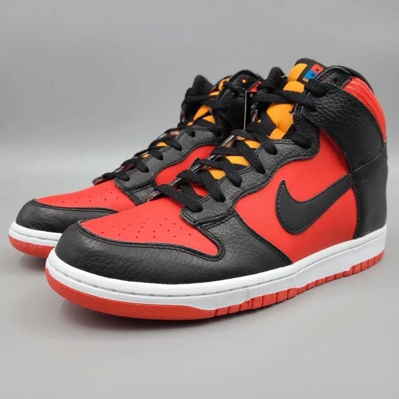 NIKE DUNK HIGH 317982-608 赤/黒 レッド/ブラック