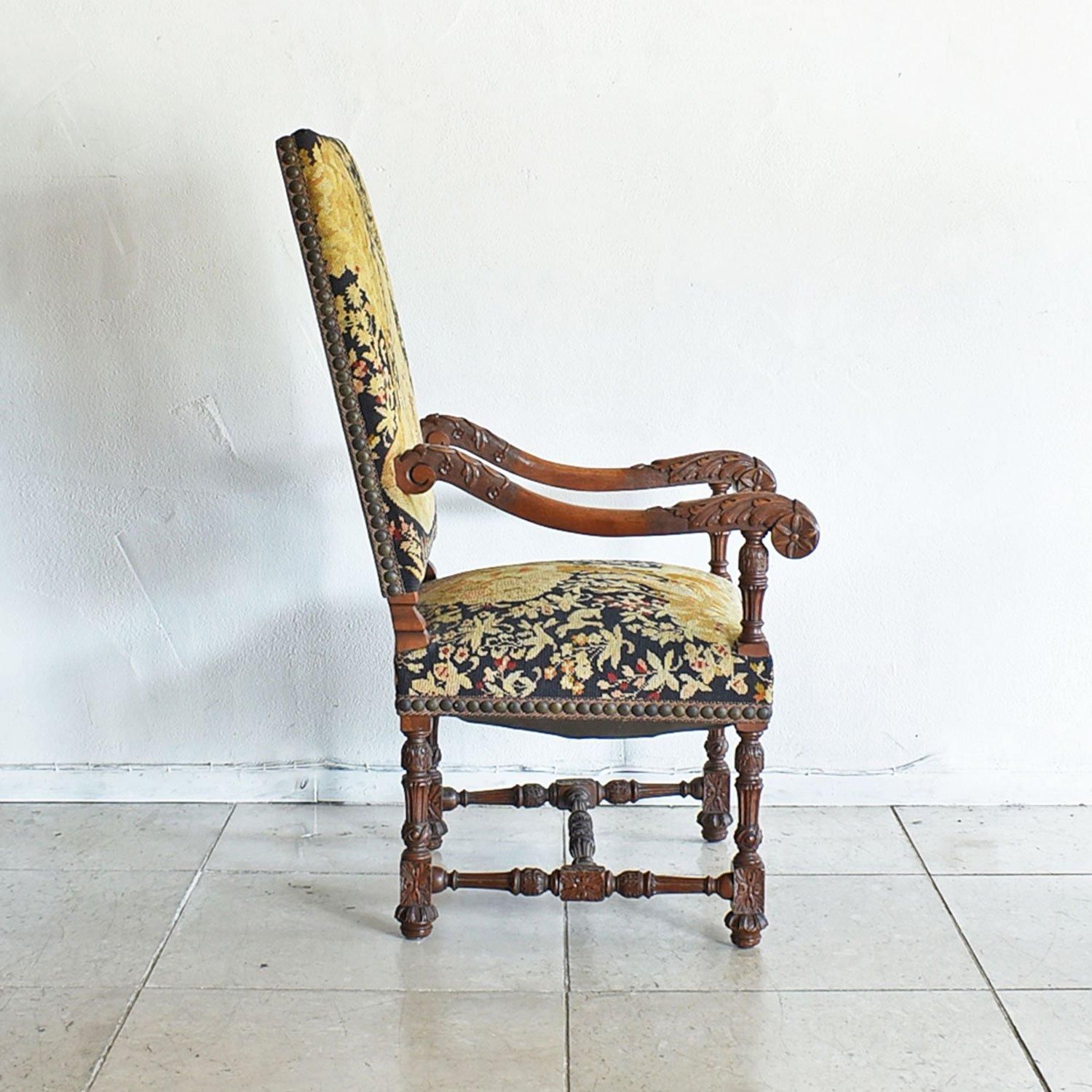 ルイ14世様式 アームチェア 1890年代 フランス / WESTWOOD ANTIQUES