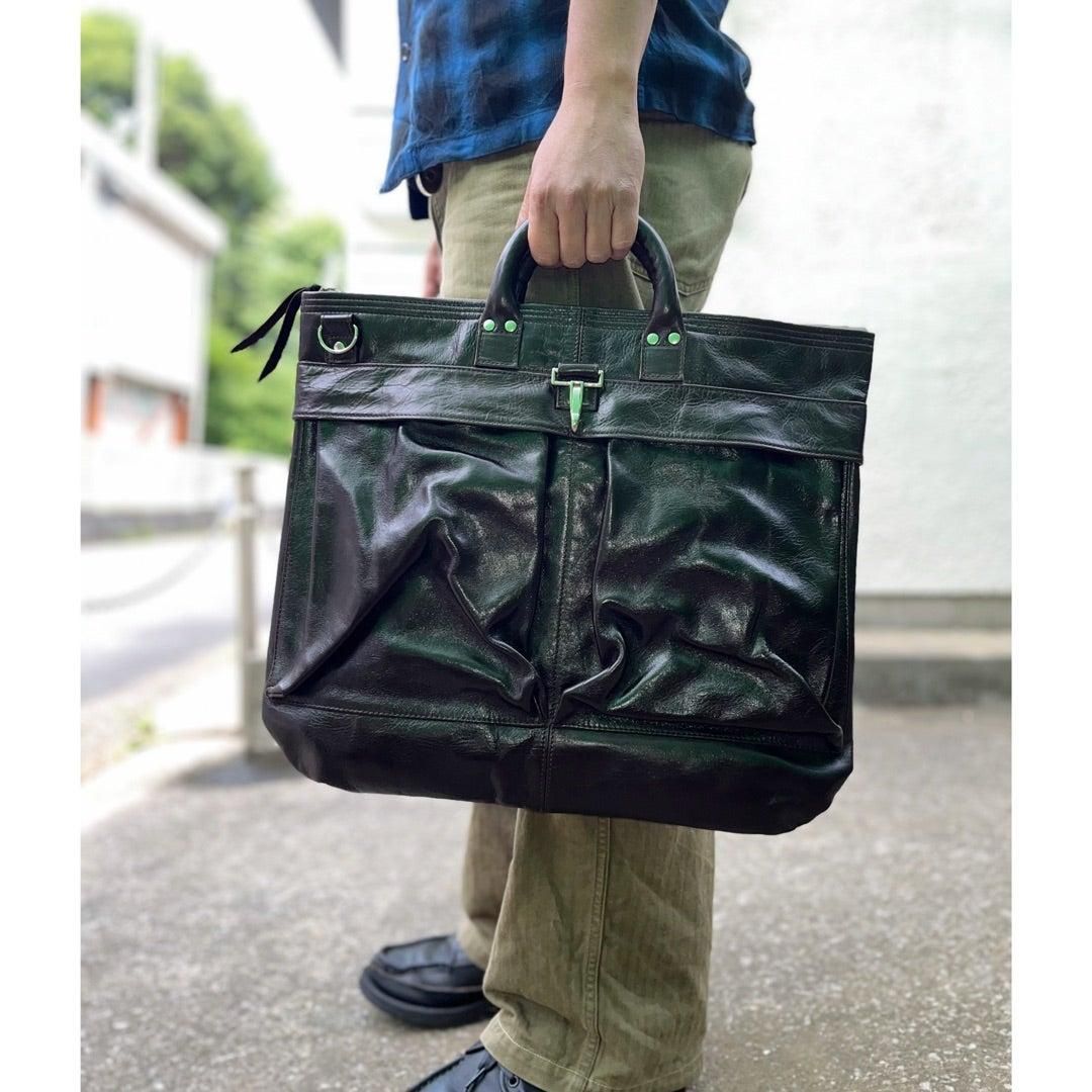 Rainbow Country(レインボーカントリー) Horsehide Leather Helmet Bag