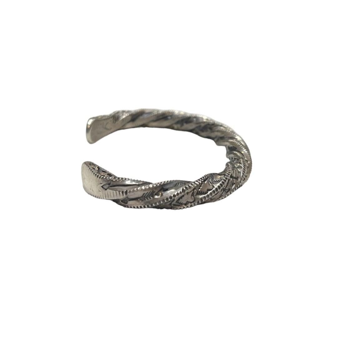 Sunshine Reeves (サンシャインリーブス) Silver Twist Bangle 【TQ