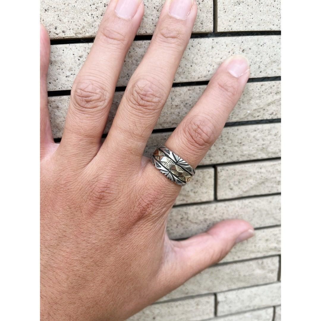 Bruce Morgan(ブルースモーガン)14K×Silver Ring #21号 【TQ-041