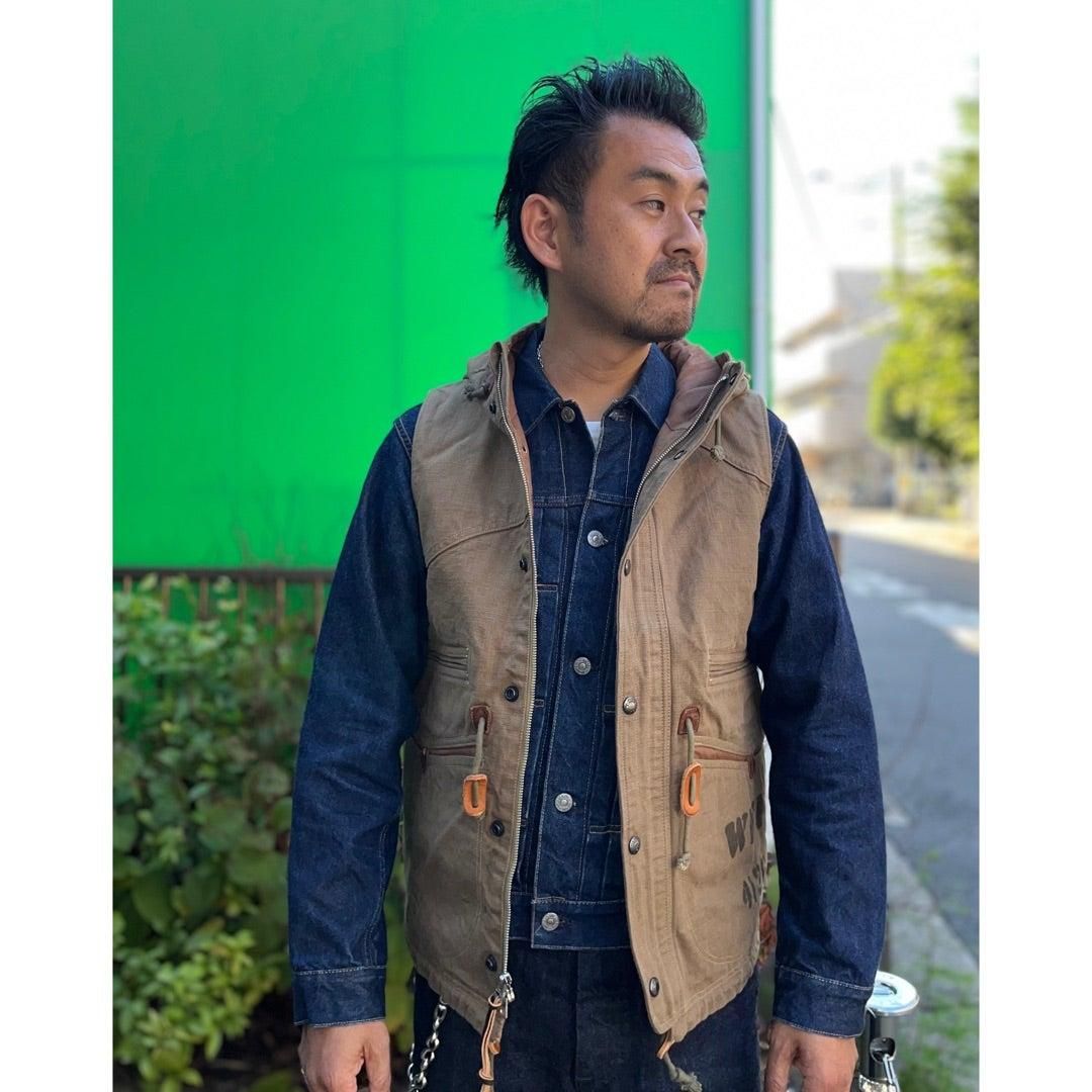 COLIMBO(コリンボ) Sniper's Vest Custom-Yarn Dyed Cotton Canvas
