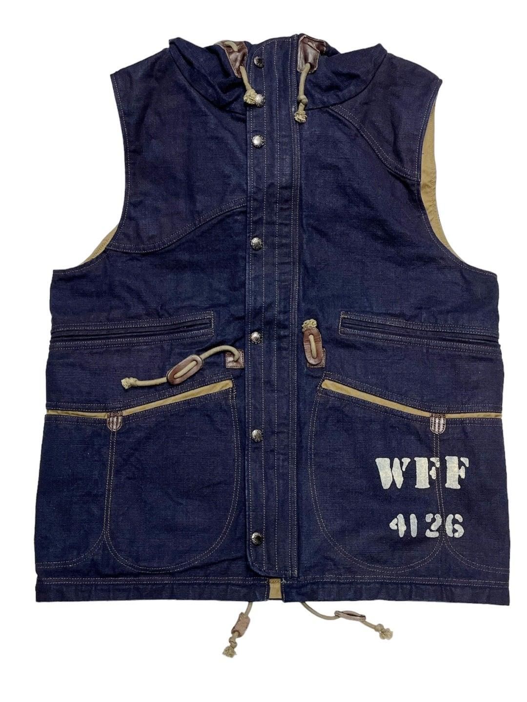 COLIMBO(コリンボ) Sniper's Vest Custom-Yarn Dyed Cotton Canvas