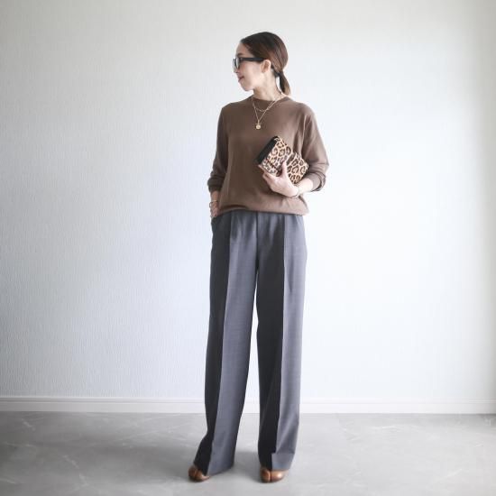 25-02/09【新色追加】 LANAMISTO2WAY2タックパンツ - BETOUPE