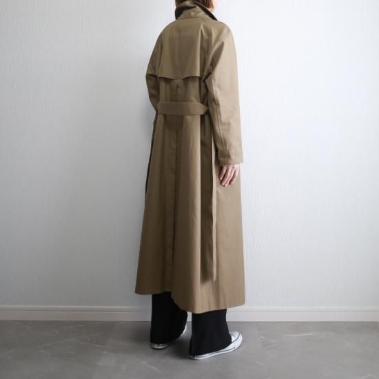 24-10/25-01/26-01 【再販】60/2コーマギャバジン トレンチコート