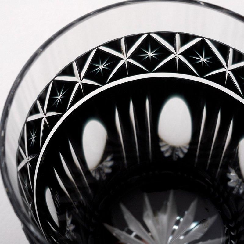 薩摩黒切子 オールド - いい日になりますように