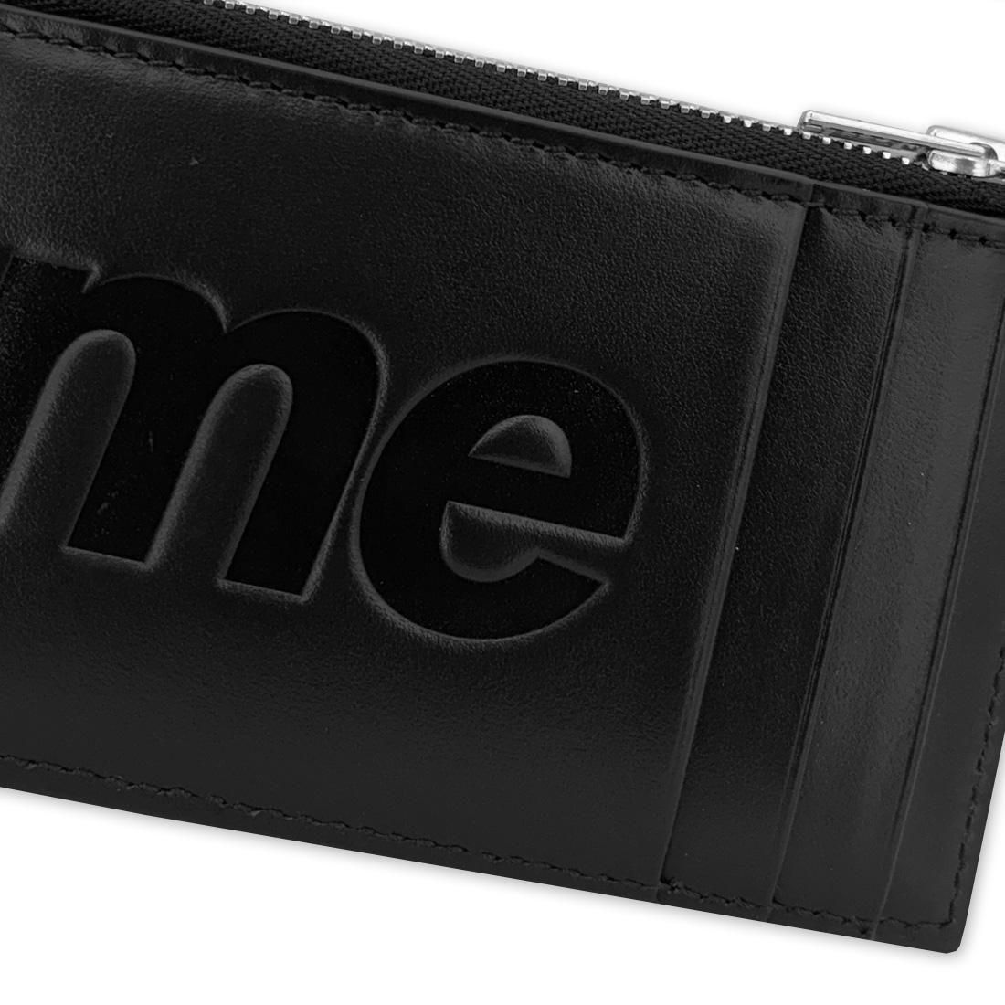 SUPREME LEATHER ZIP CARD HOLDER - Spyder｜セレクトショップ｜茨城県