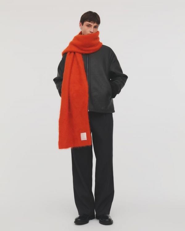 MUFFLER L (Garnet) - ieefar(イーファー) | Official Online Shop