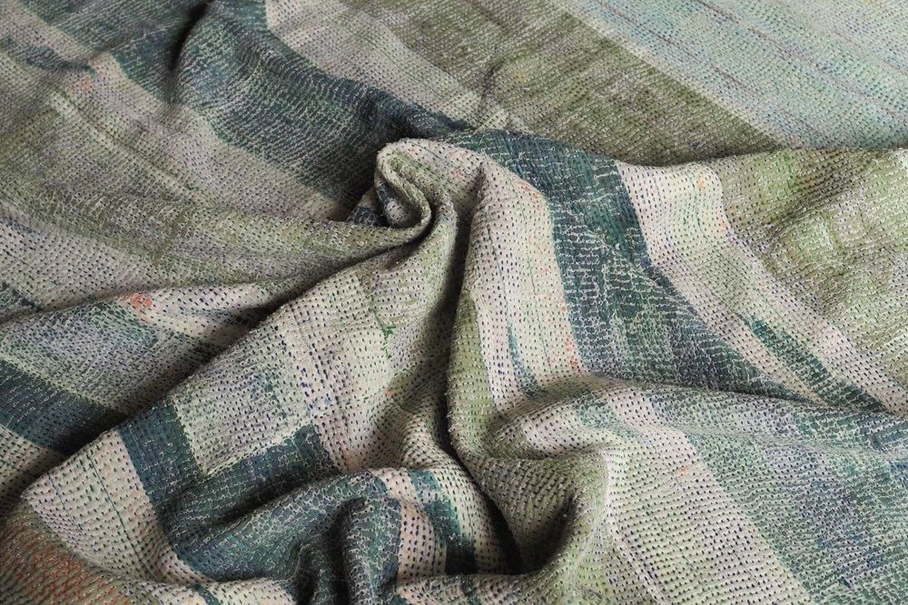 ヴィンテージカンタキルト | インド - mitikusa