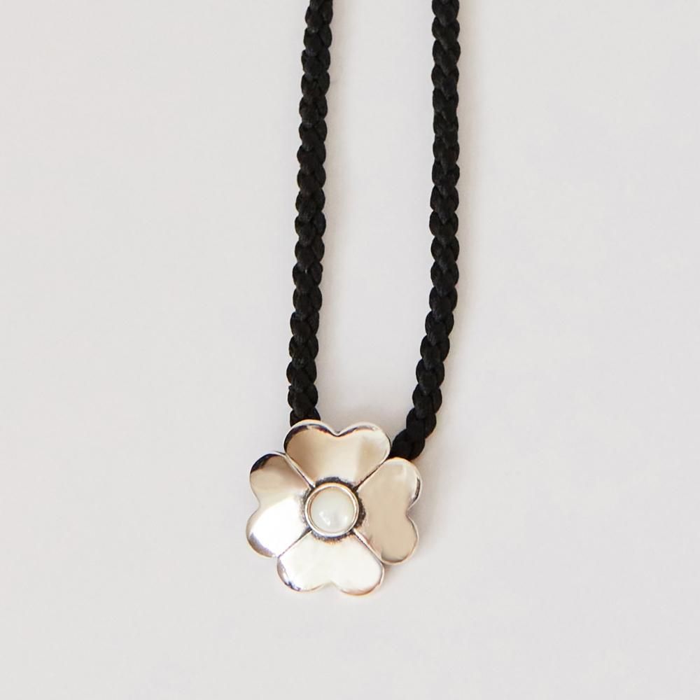 FLOWER CHOKER / SHELL PEARL - THE SUNNY