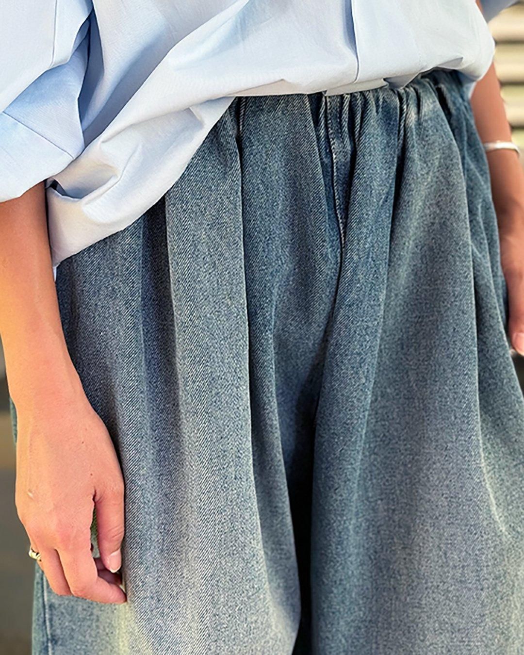 MM6 MAISON MARGIELA｜WIDE DENIM｜BLUE｜2024秋冬｜正規 通販 S.CURVE