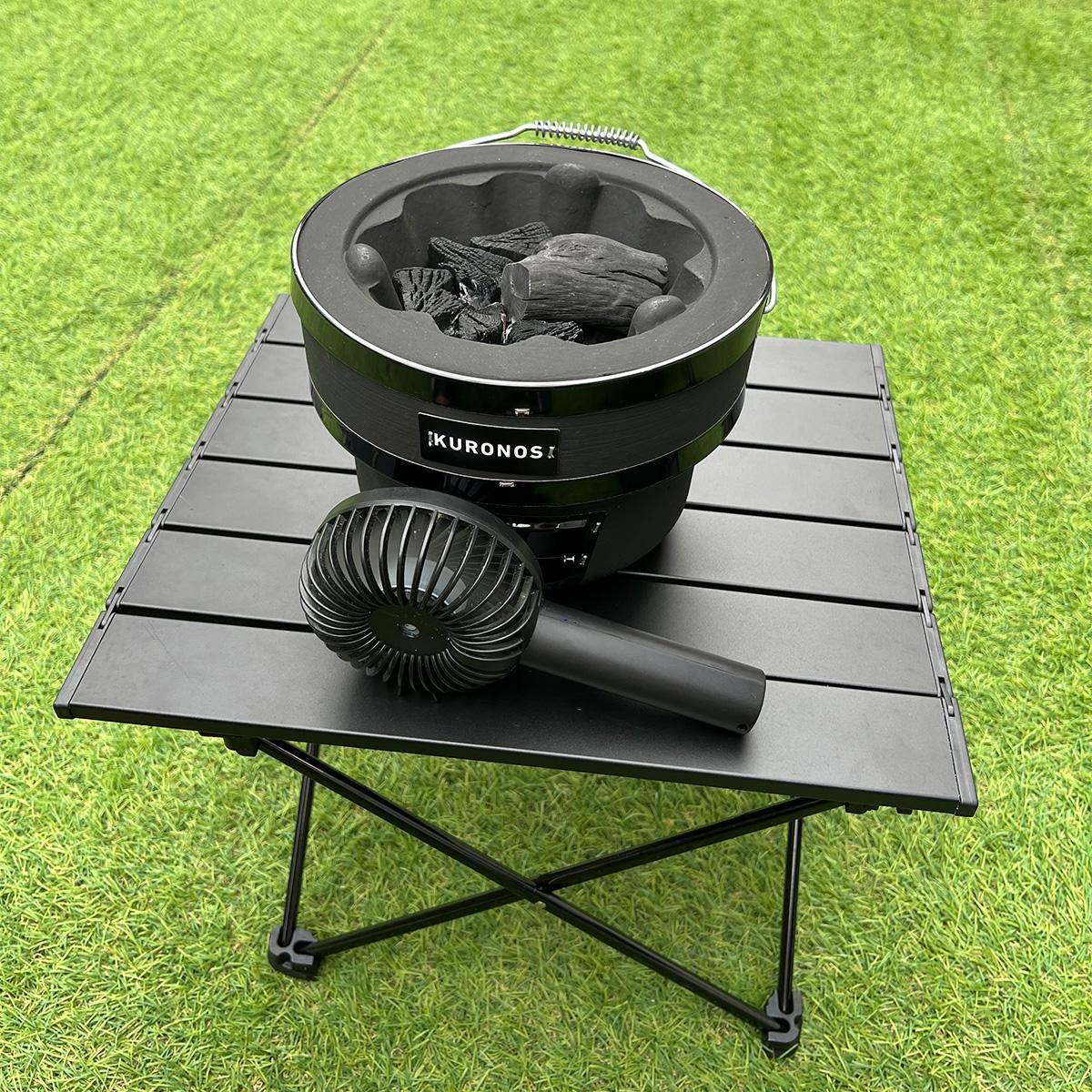 KURONOS クロノス 七輪 黒七輪 7号 卓上サイズ バーベキューコンロ