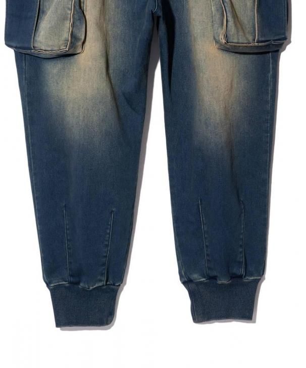 glamb パンツ | ニットデニムカーゴ - ヴァルゴウェアワークス NOID