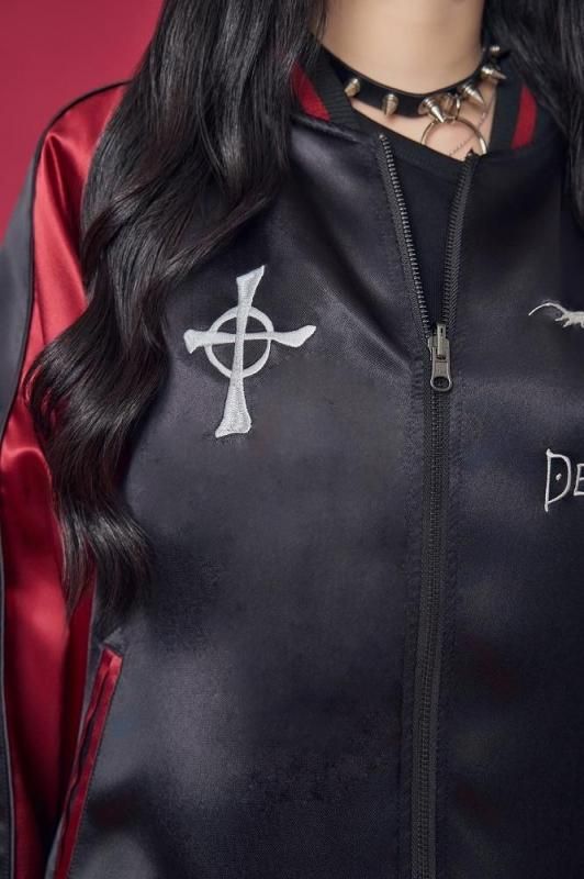 P.N UNDERGROUND×DEATH NOTE ミサ スカジャン ｜ Guf-アニメグッズの