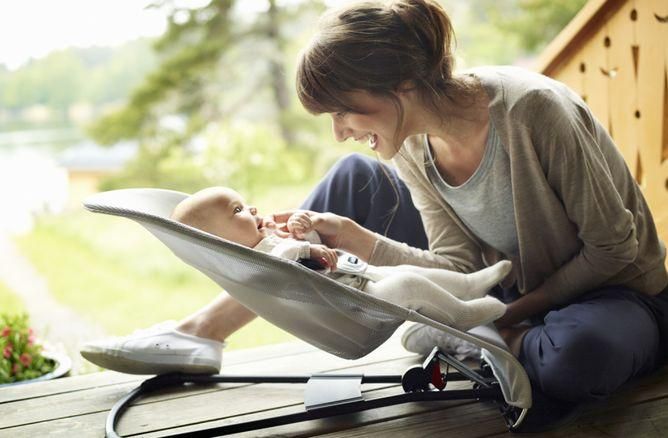 ベビービョルン バウンサー バランスソフト Airシルバーホワイト