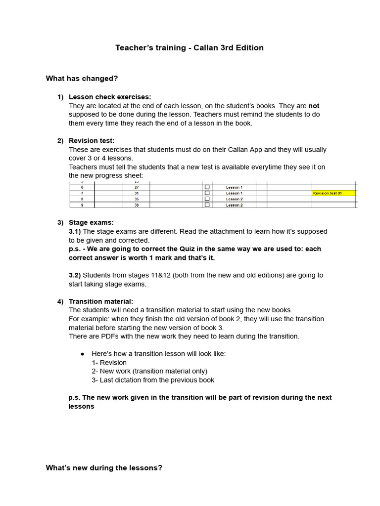 Treinamento Callan 3rd Edition | PDF | Learning | Human Communication