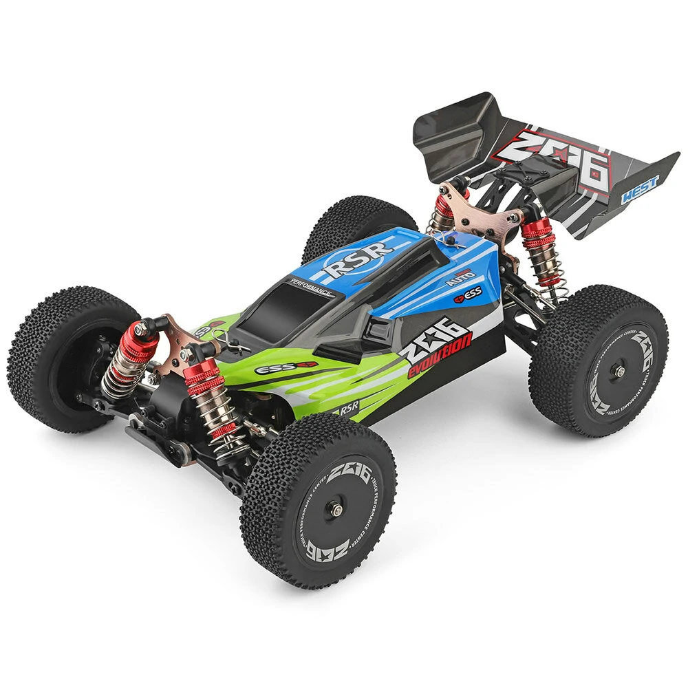 Wltoys 144001 1/14 2.4G 4WD 高速レーシングRCカー車両モデル 60km/h