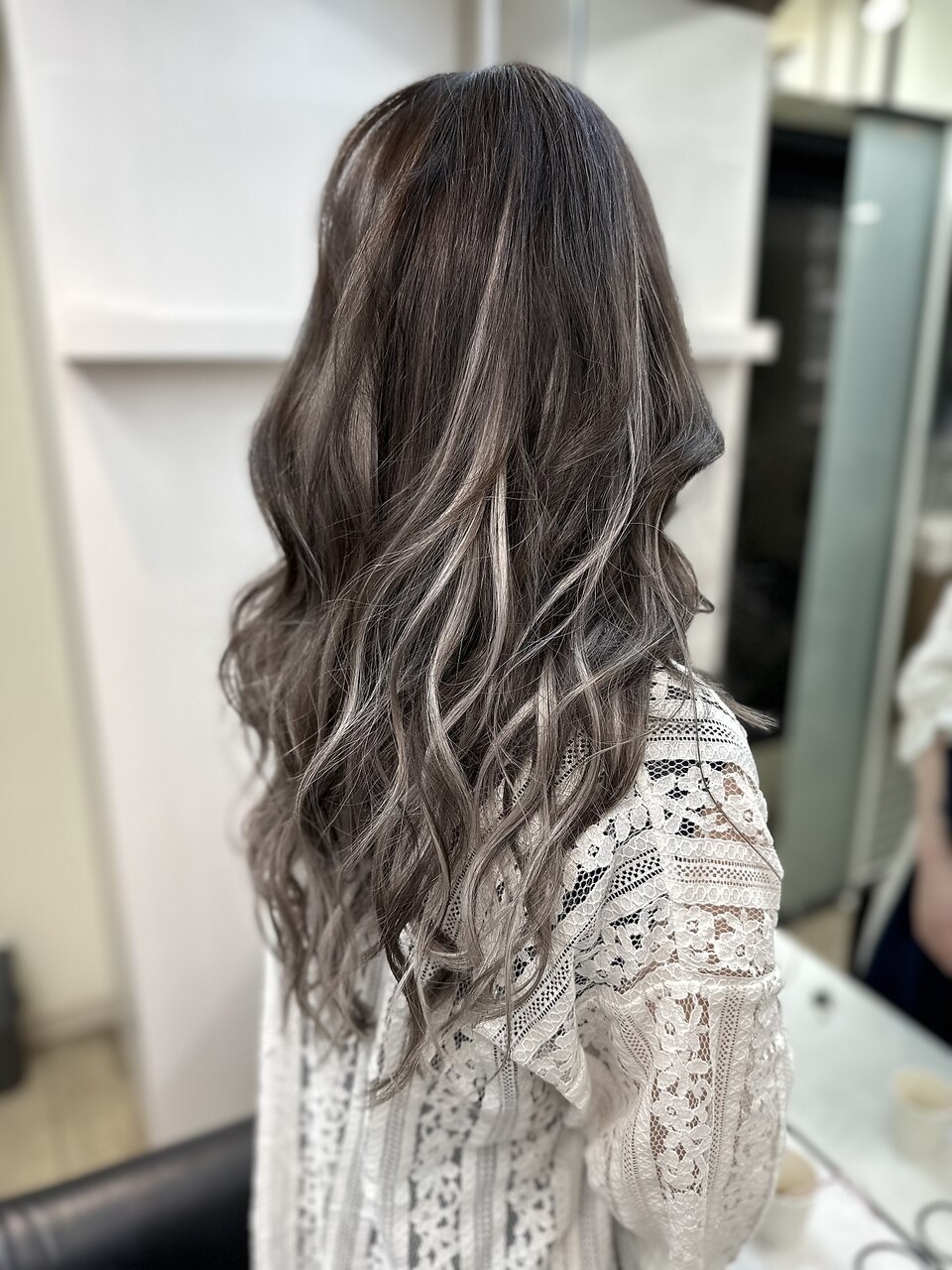 シールエクステハイライト/グレーアッシュ/シルバーアッシュ