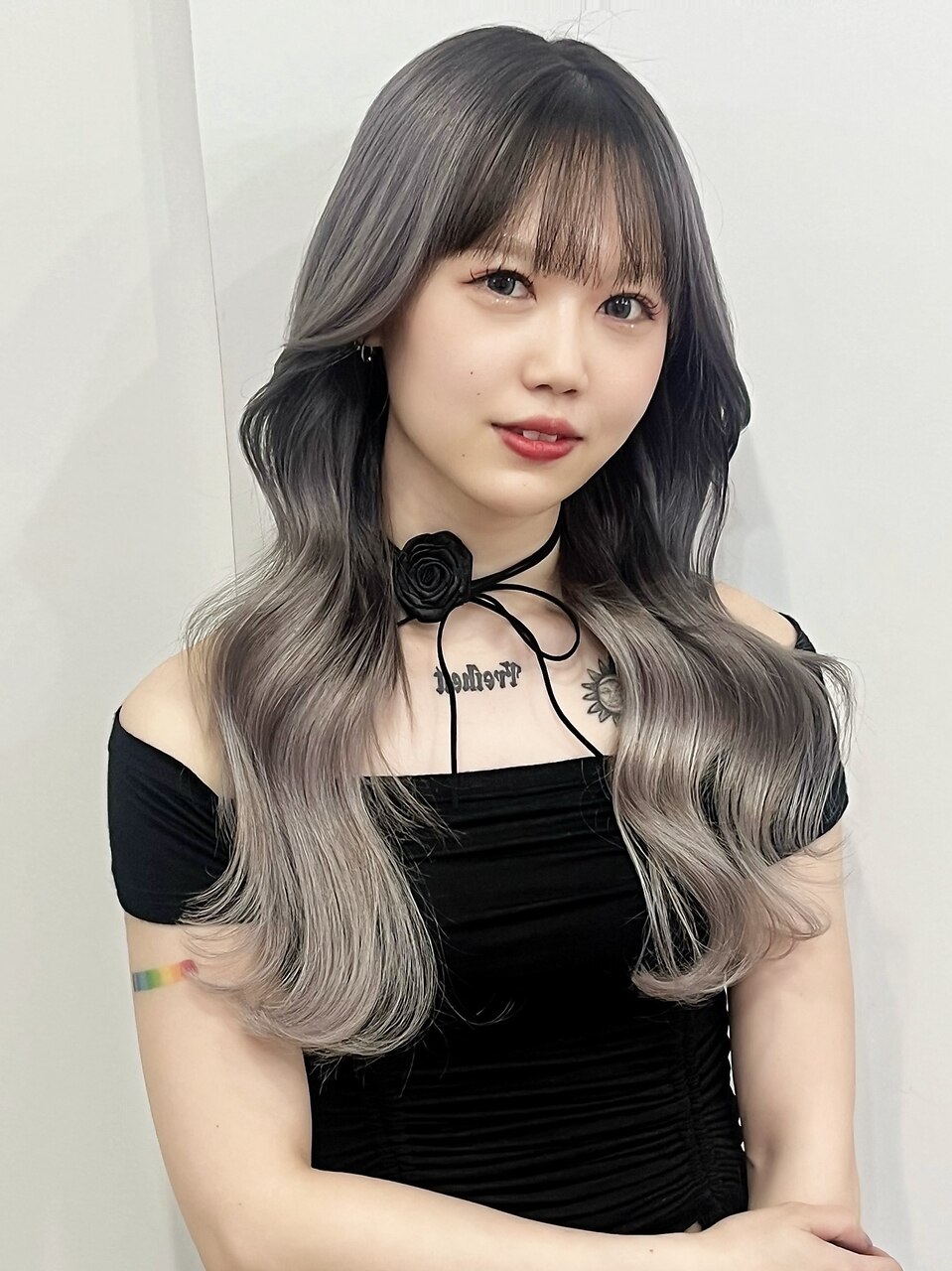 シルバーアッシュ#シールエクステ#イメチェン#ヨシンモリ#広島