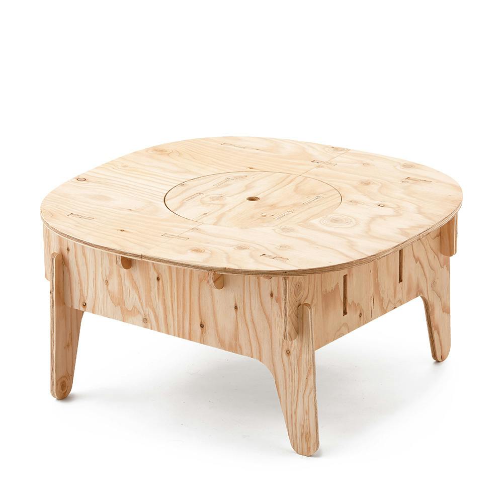 CDM】囲炉裏テーブル(ラーチ)【別送品】 | キャンプ・バーべーキュー