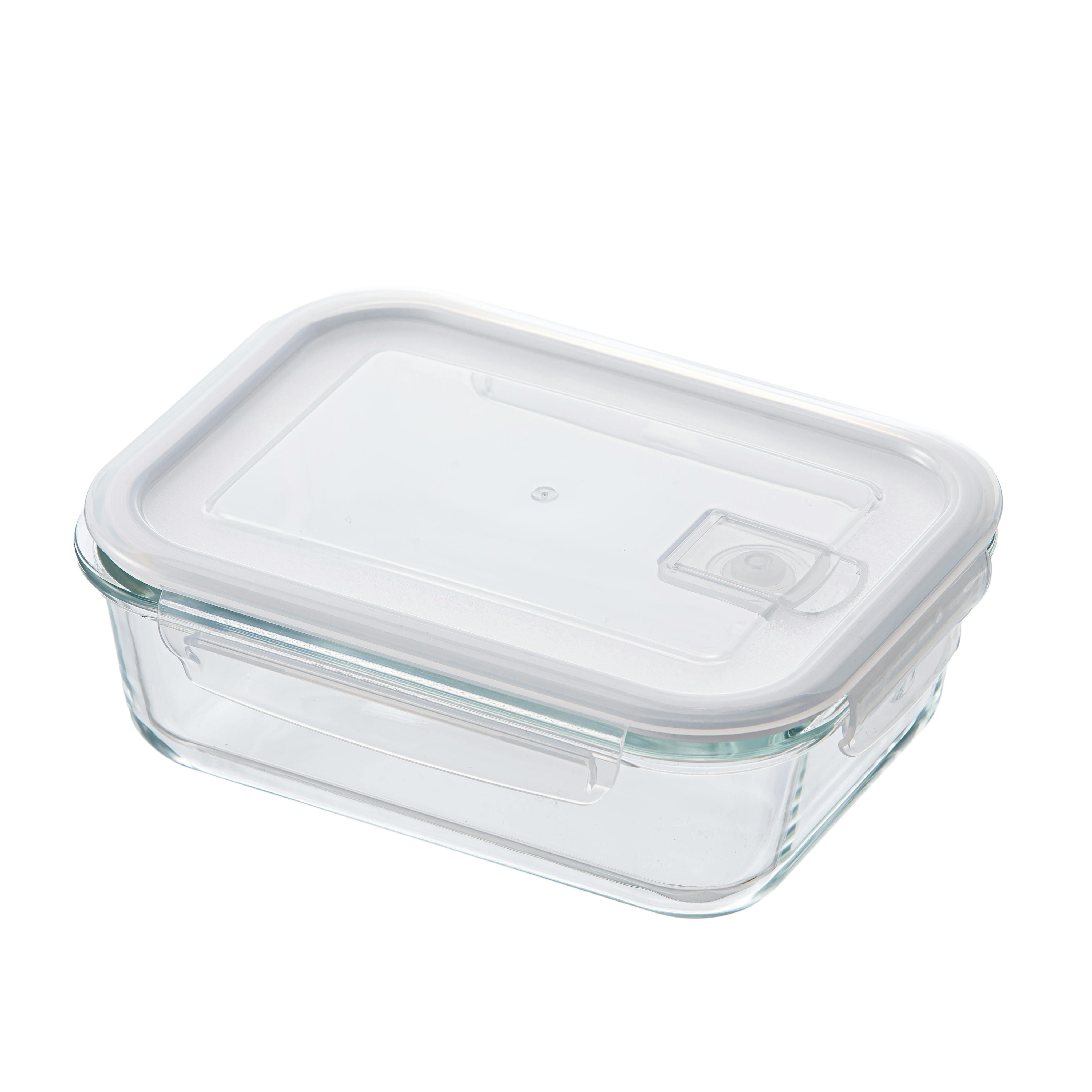 耐熱ガラス保存容器 長方形 370ml | 保存容器 通販 | ホームセンターの