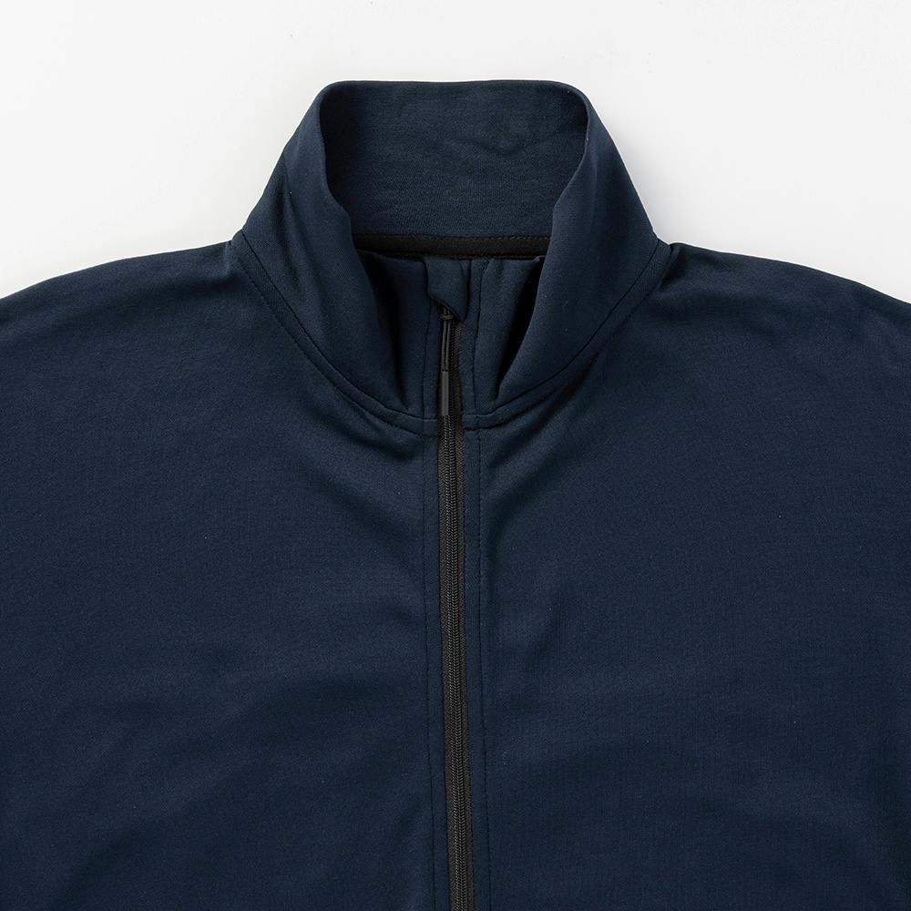 サラサーモ ジップジャケット ネイビー L | 作業着・作業服・安全靴