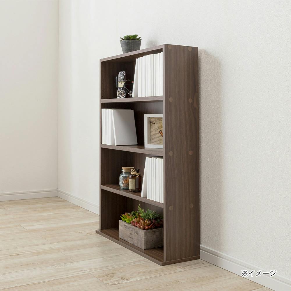 可動棚ブックラック SH21 ブラウン | 本棚・書棚・ブックシェルフ 通販