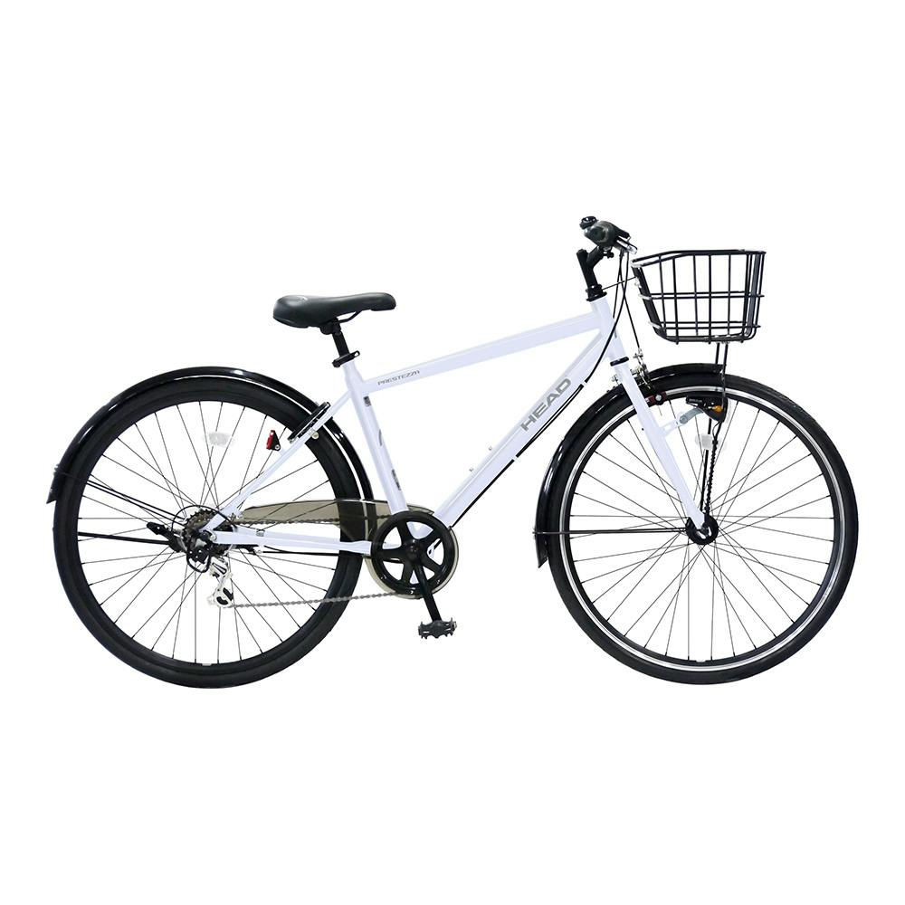 自転車】HEAD×CHACLE プレステッツァ 27インチ 外装6段 マットホワイト