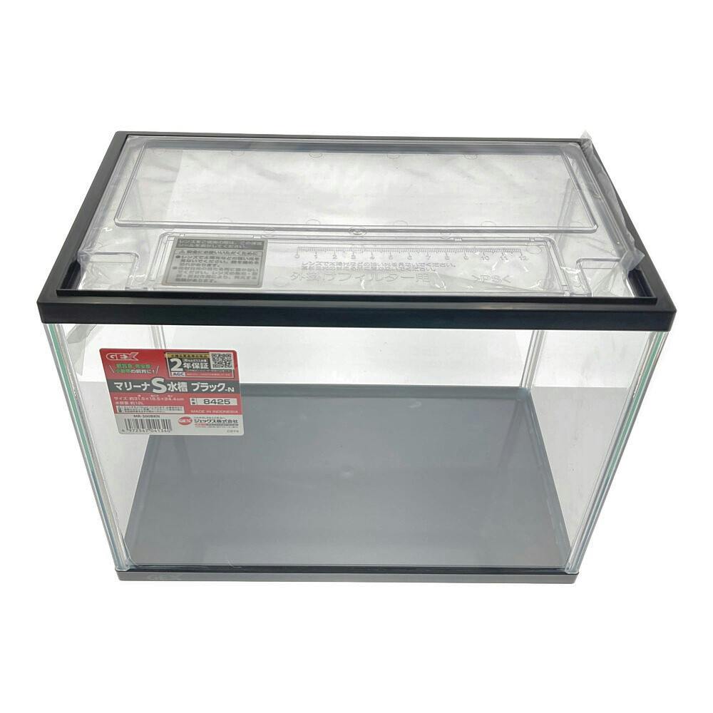 GEX マリーナS水槽 ブラックーN MR-300BK-N 約幅31.5×奥行18.5×高さ