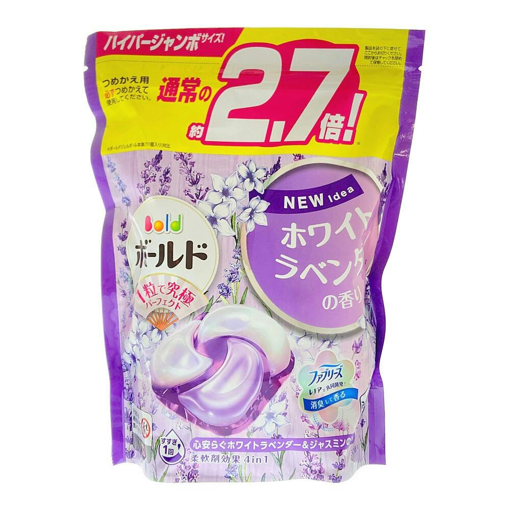 ボールド ジェルボール4D 心安らぐホワイトラベンダー＆ジャスミンの