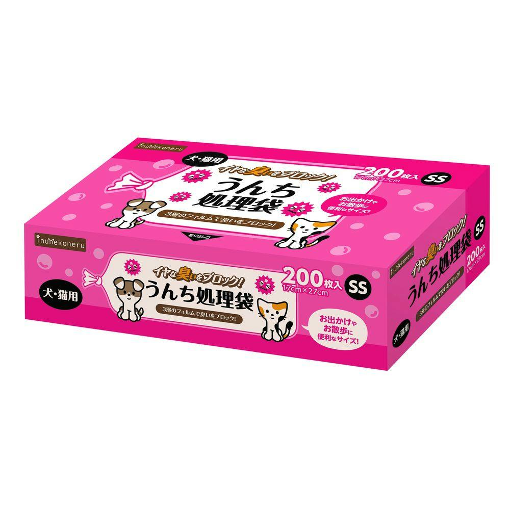 ペットライブラリー 犬・猫用 うんち処理袋 SS 200枚入 | ペット用品