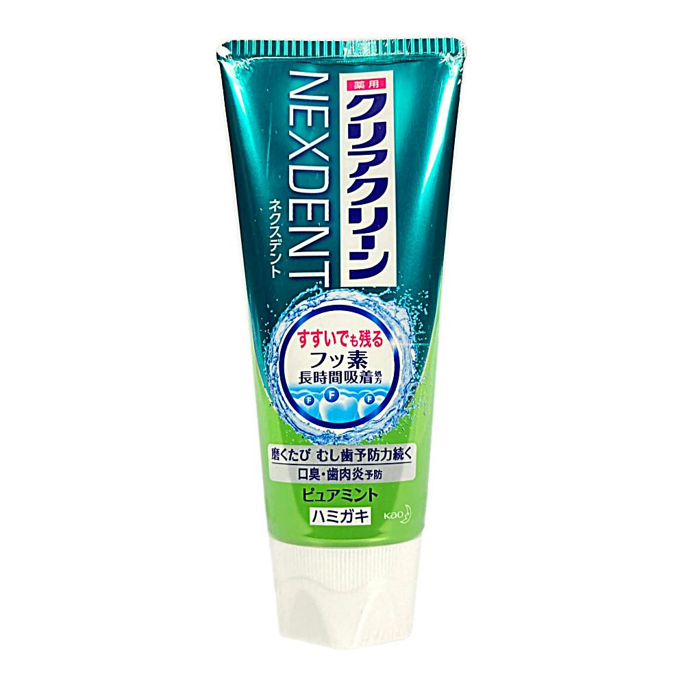 クリアクリーン NEXDENT (ネクスデント) ピュアミント 120g (販売終了