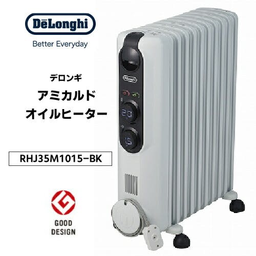デロンギ オイルヒーター RHJ35M1015 BK | 空調・季節家電 通販