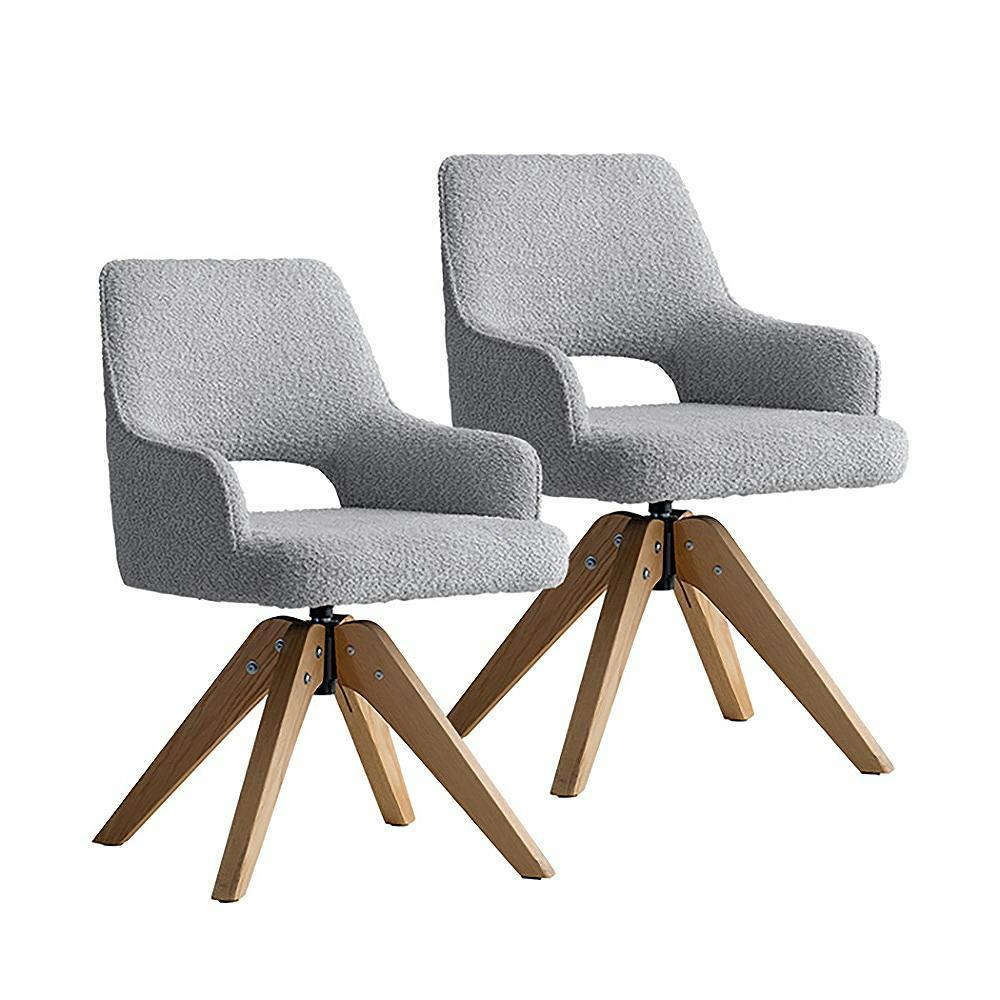 宮武製作所 MIYATAKE 回転ダイニングチェア Oria（オリア）2脚セット