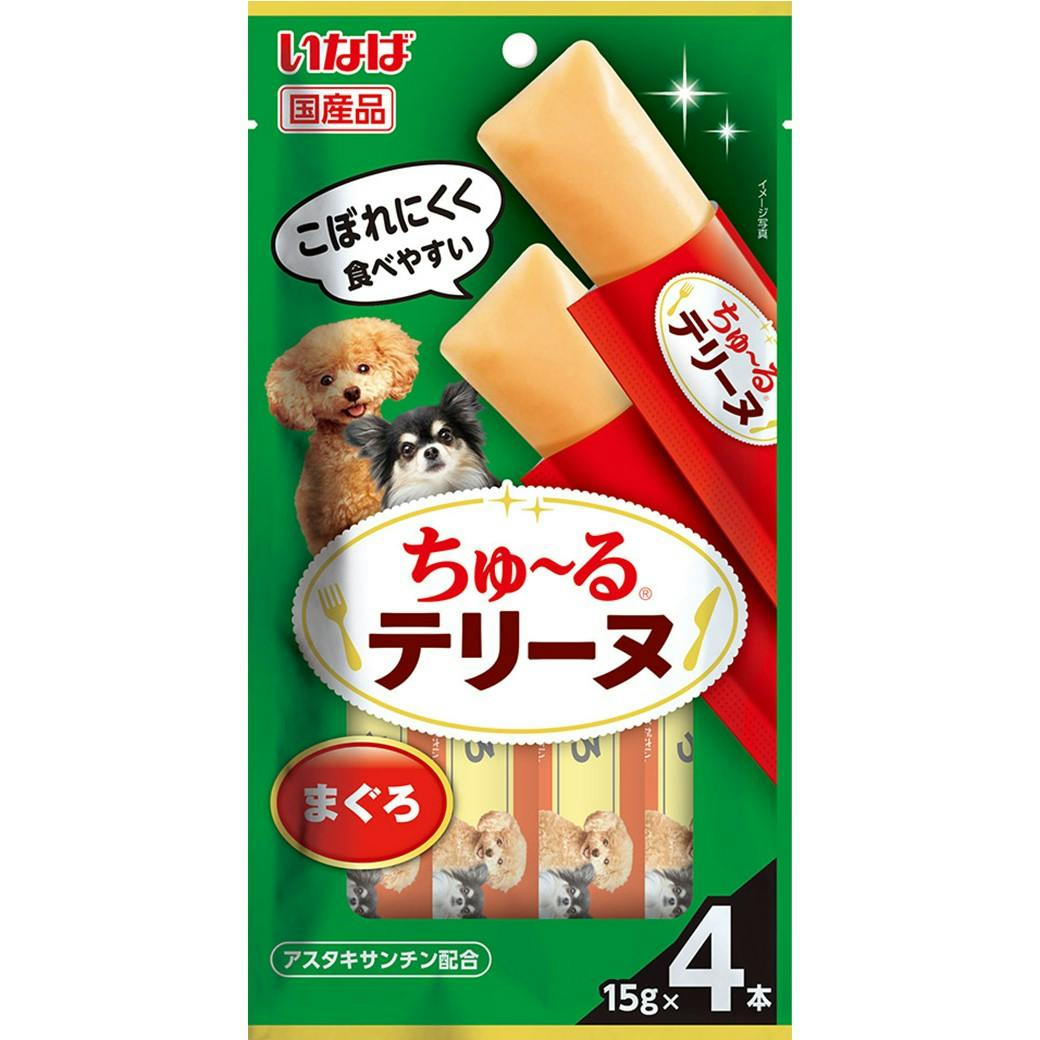 ちゅーるテリーヌ まぐろ15g×4P 犬用おやつ 国産 3754691001【別送品